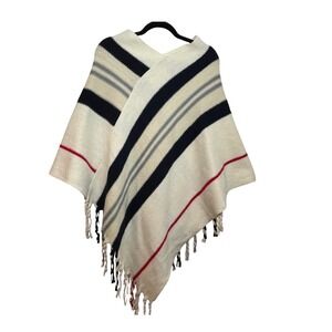 Do Everything In Love Evereve One Size Taille Unique Triangle‎ Shawl Poncho Cozy